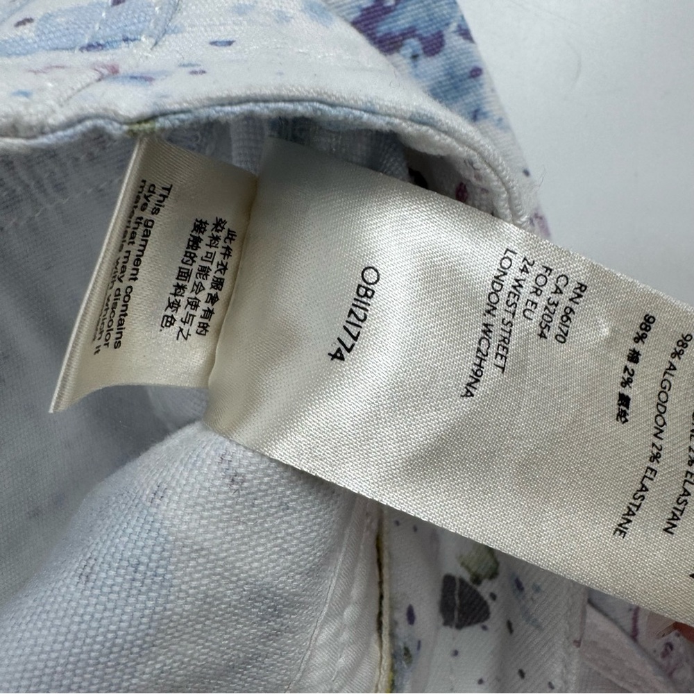 Anthropologie The Wanderer Paint Splatter Cargo Pants - Picture 8 of 13